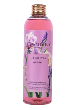 Гель для душа серии Spring Spirit «Малина» Восстанавливающий, ТМ L'COSMETIC