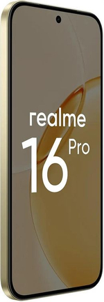 6.78" Смартфон REALME 16 Pro 8/256Gb,  RMX5120,  NFC,  AMOLED,  144Гц,  7000мAч,  бежевый