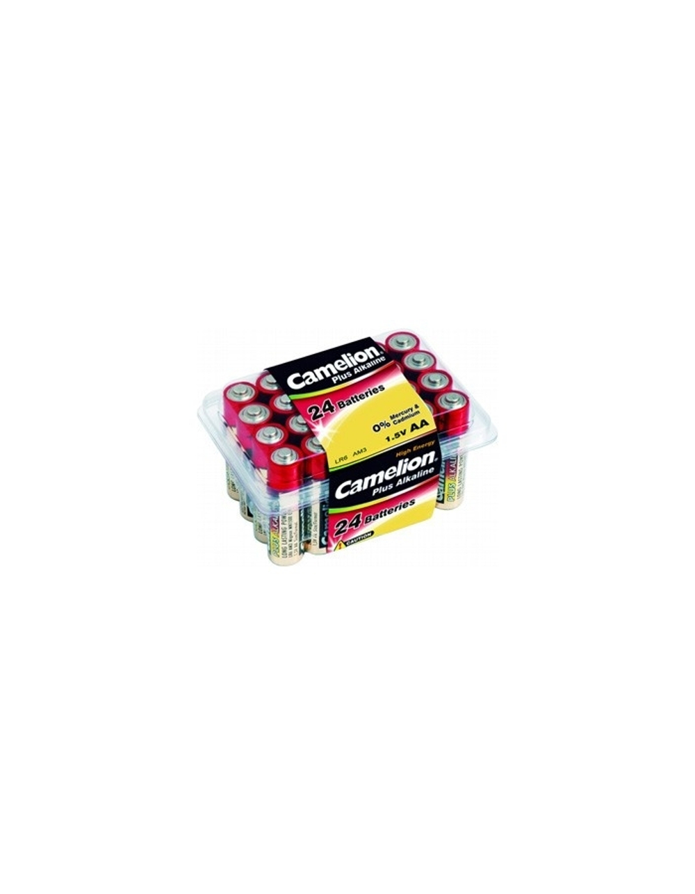 Camelion..LR 6 Plus Alkaline PB-24 (LR6-PB24, батарейка,1.5В)  (24 шт. в уп-ке)