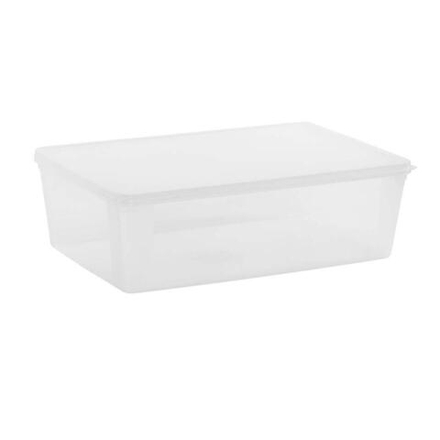 Контейнер для продуктов прямоуг. 4,5 л. 30,5*23,5*10,5 см. с пласт. крышкой P.L. Proff Cuisine