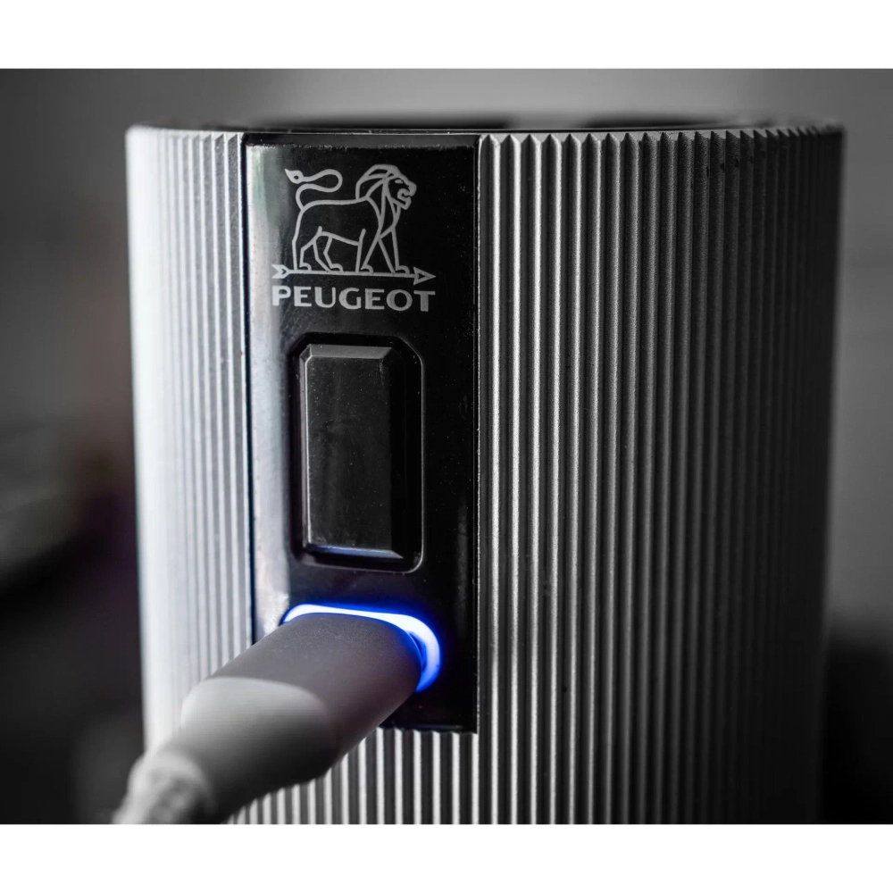 Peugeot Набор из 2 электрических мельниц Line Matt Black Limited Edition