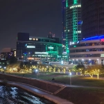 Гирлянда для улицы 15м 180 ламп LED чёрный провод, 8 реж, IP-54, Теплый белый (возможность соединения)