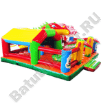 Коммерческий надувной батут "Ящер"