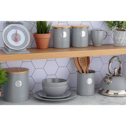 Миска living d 16 см серая
