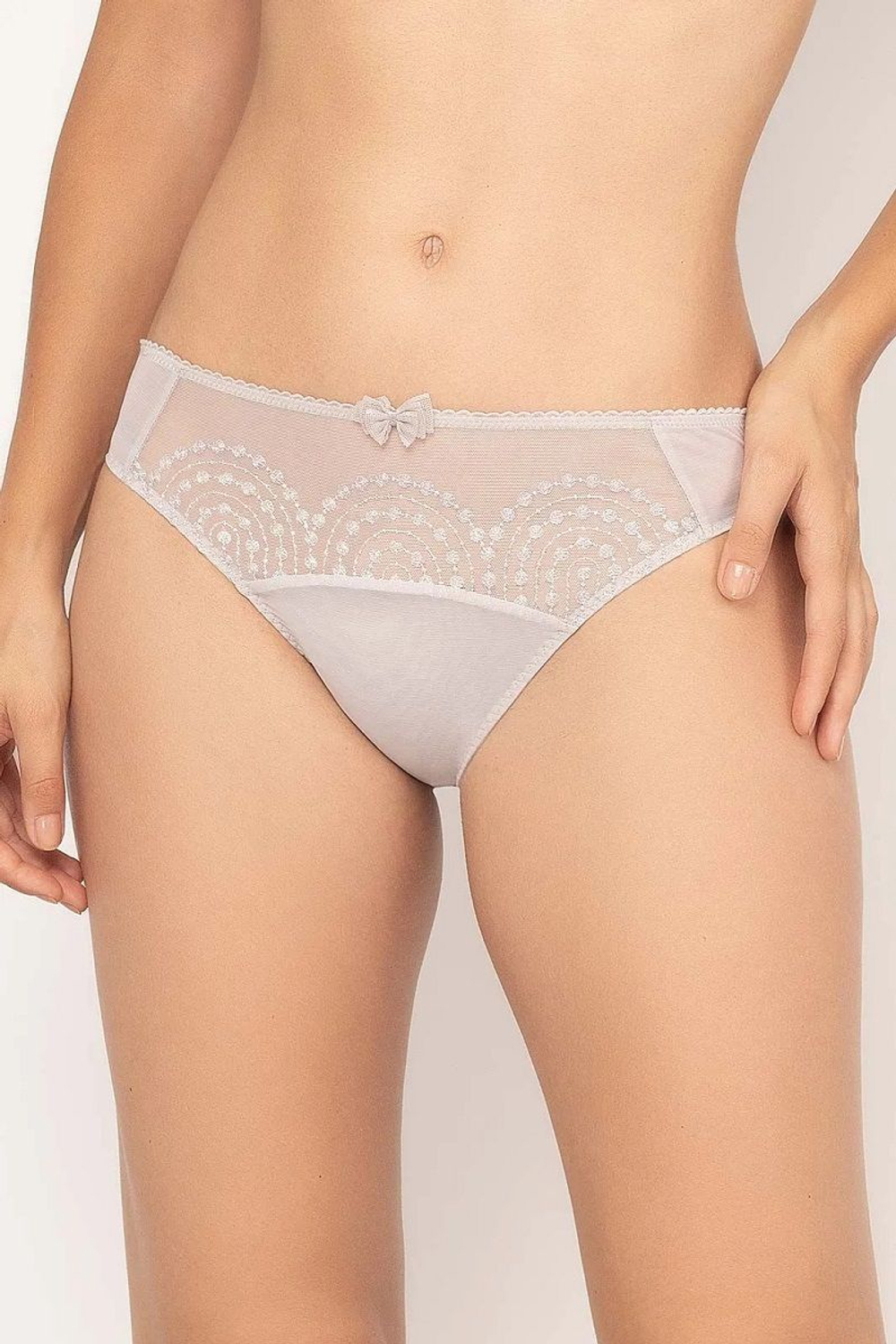 Трусы-слипы Norah с высоким вырезом по линии бедра (Размер: 48) (Цвет: черный)