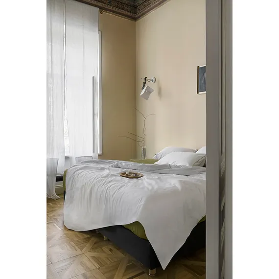 Комплект постельного белья из сатина из коллекции meditation, olive, 200х220 см