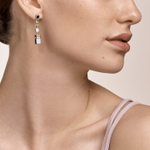 Серьги Coeur de Lion 4-In-1 Gold-Silver 5007/21-1617