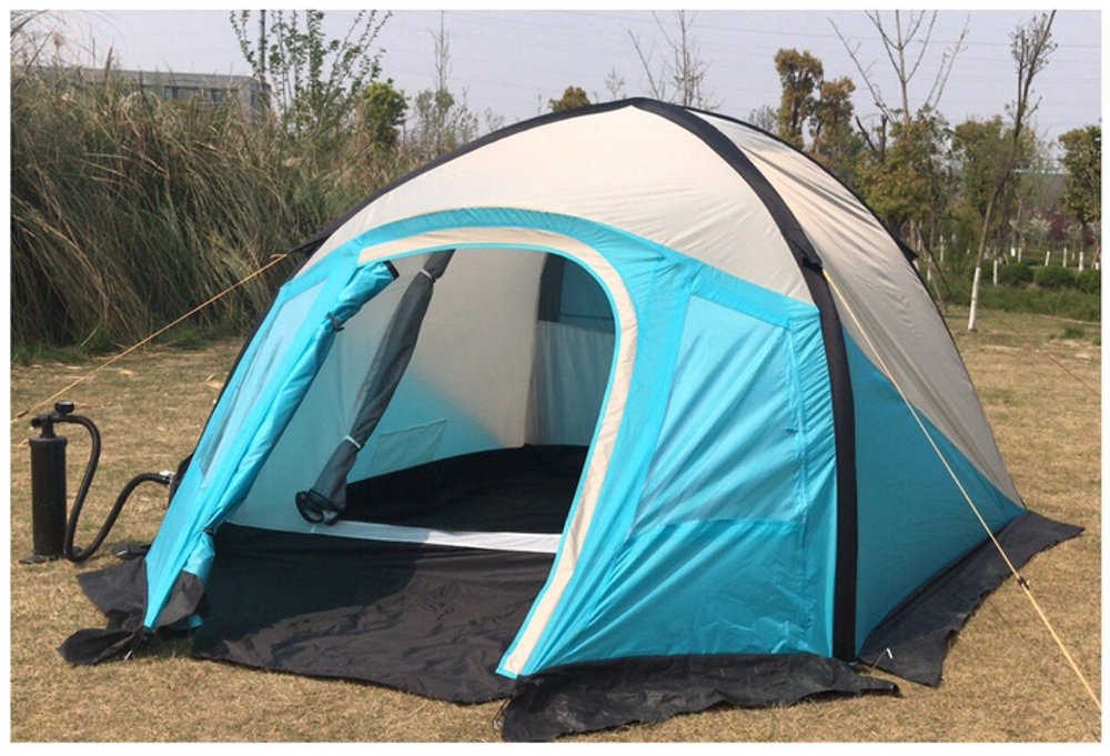 Палатка надувная туристическая трехместная MirCamping