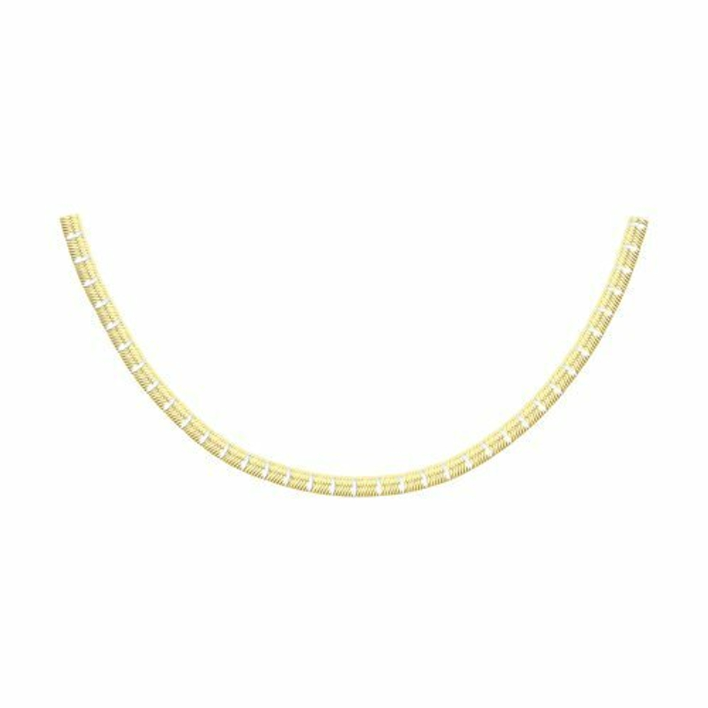 Колье из серебра