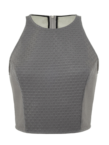 Топ из премиальной экокожи