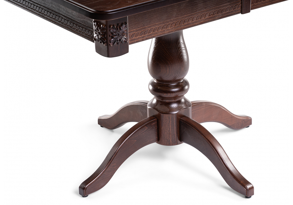 Стол деревянный Woodville Матис орех темный