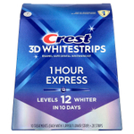 Crest, 3D Whitestrips, набор для отбеливания зубов, экспресс-действие за 1 час, 20 полосок
