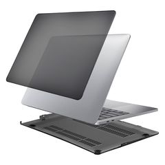 Чехол Hardshell Case для Macbook Air 13.3" (2018-2020г) и Air 13.3" М1 (2020г) (A1932; A2179; А2337) (Черный прозрачный)