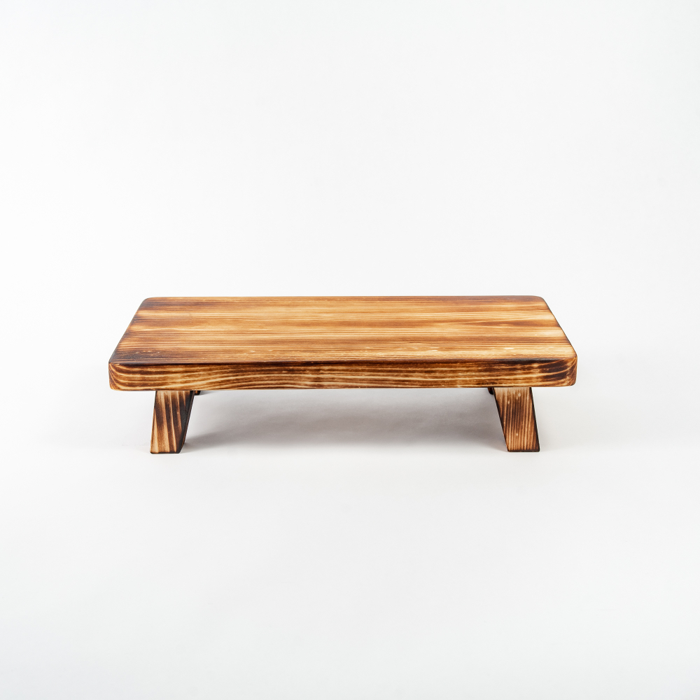 Деревянная сервировочная  доска для подачи блюд и закусок из древесины кедра. Art of Siberia. RD14