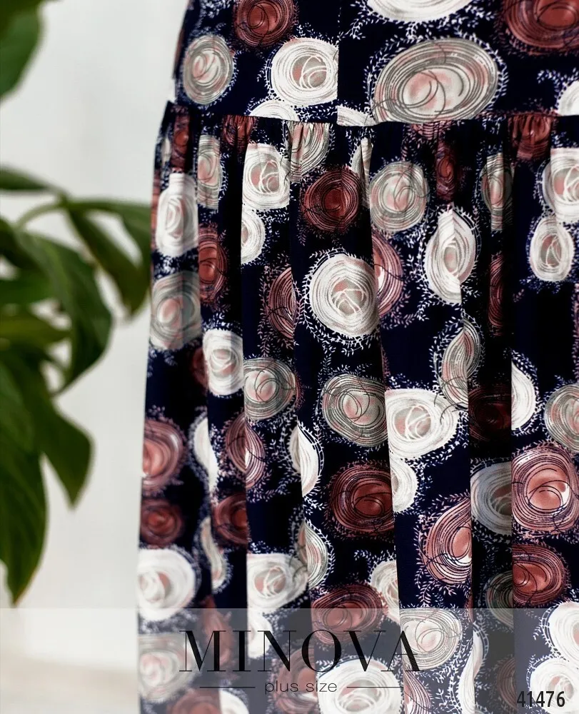 Платье 458Б-горох Minova