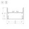 Профиль Arlight SL-Line-5035-2000 Anod 029040