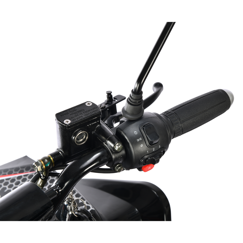 Электроквадроцикл White Siberia SNEG PRO R 3000W Черный