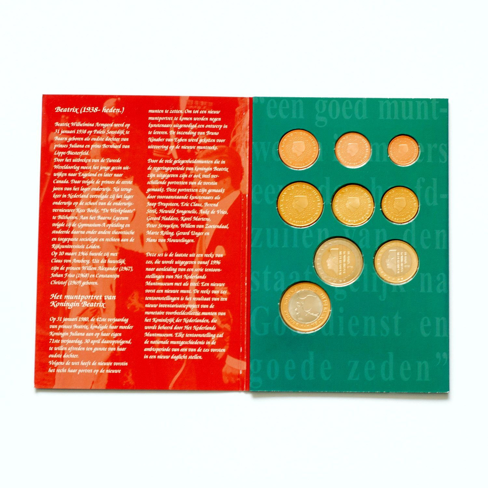 Netherlands 2002 Year Set "Holland Coin Fair": "A New Queen, A New Coin"