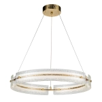 Подвесная люстра Indigo DUALITA 14018/1P Brass V000089L