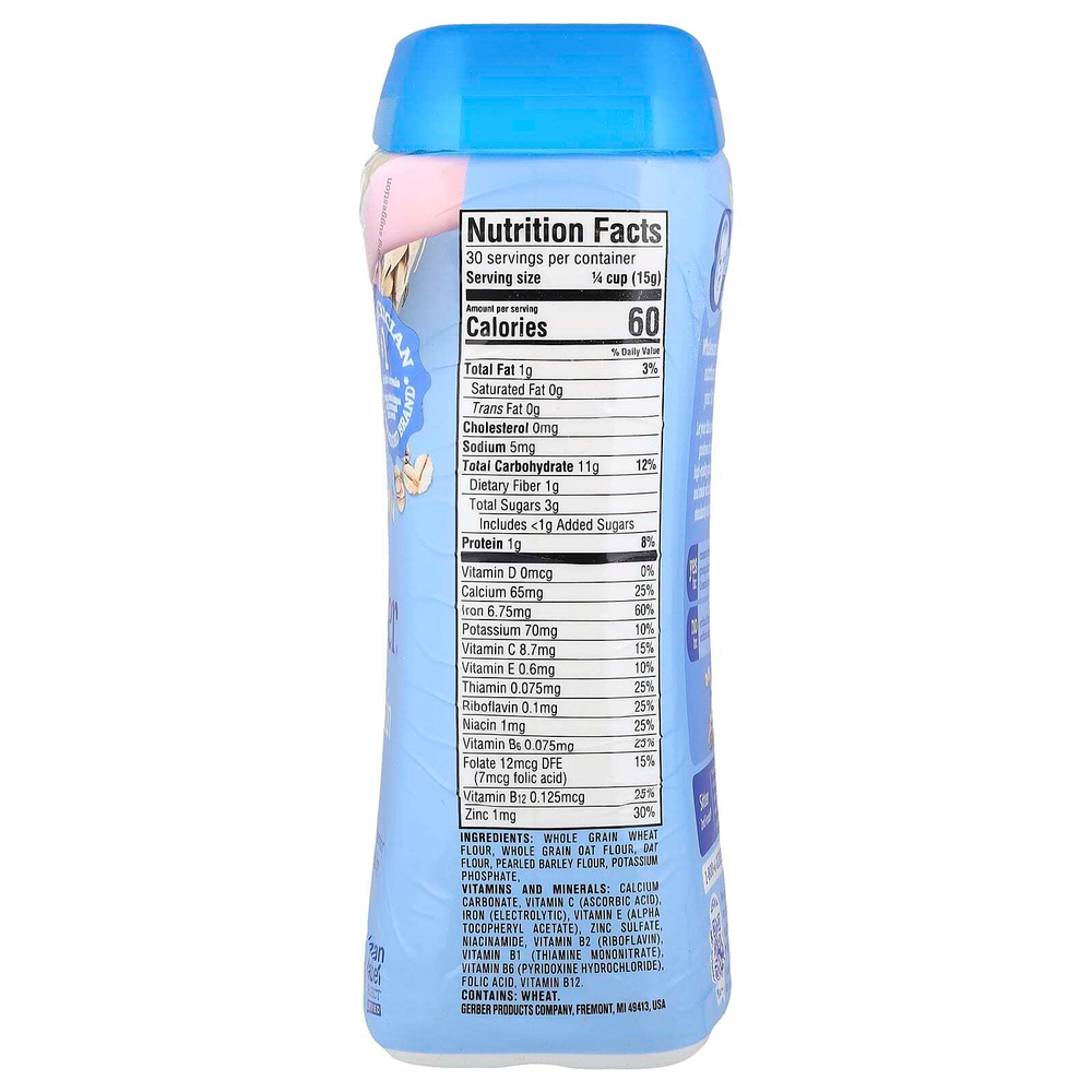 Gerber, Мультизлаковая каша, 2nd Foods, 454 г (16 унций)