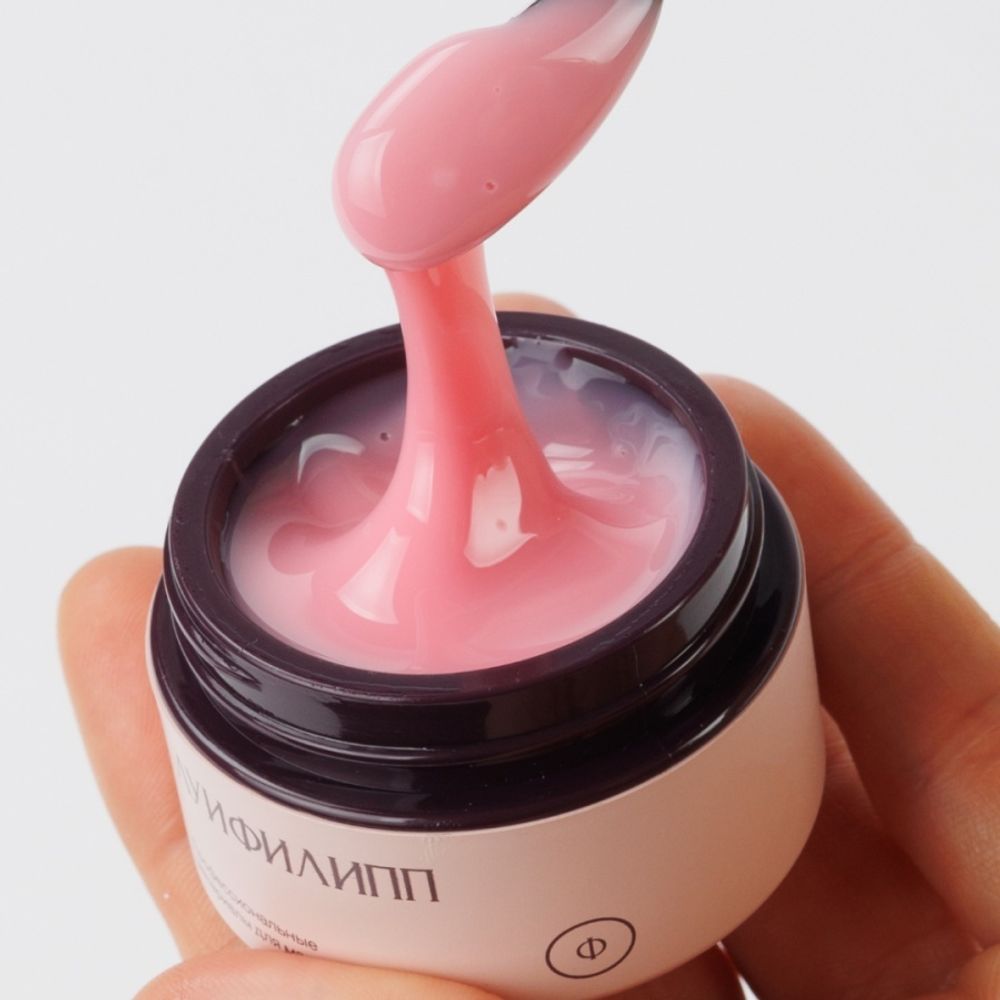 Луи Филипп Nude Fast Gel 07 - Гель для наращивания розовый