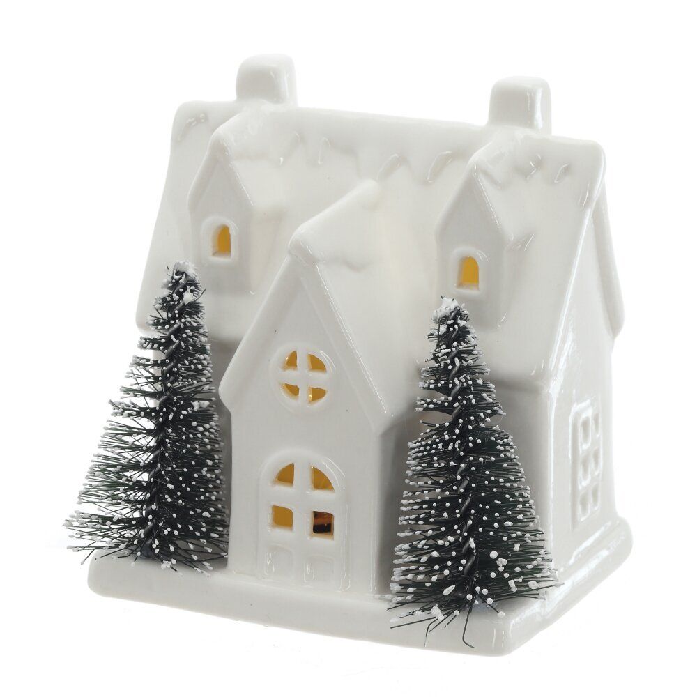 GAEM Фигурка декоративная "Домик" с подсветкой (2хLR44), L8 W6 H10 см