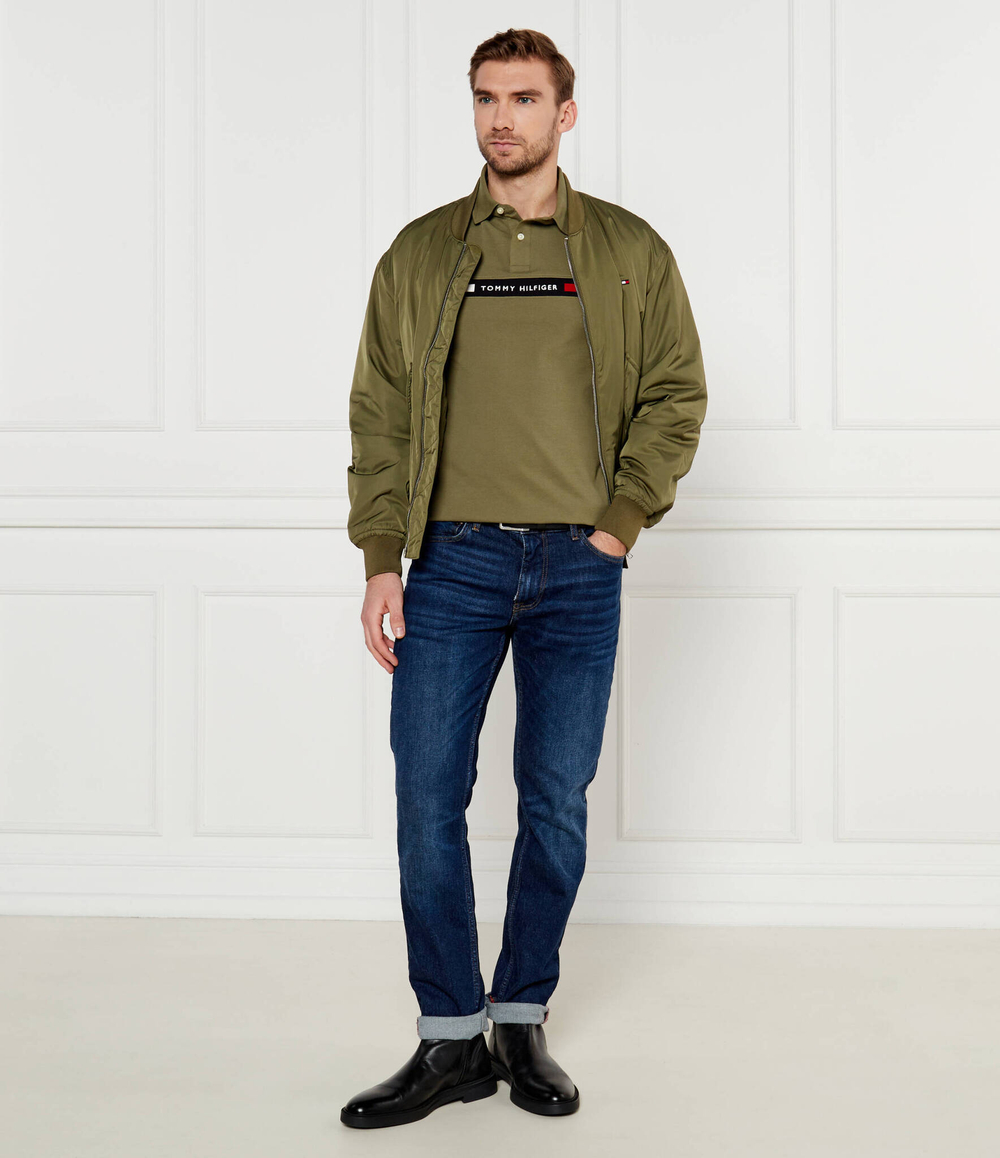 Поло Tommy Hilfiger - хаки(MW0MW38130)