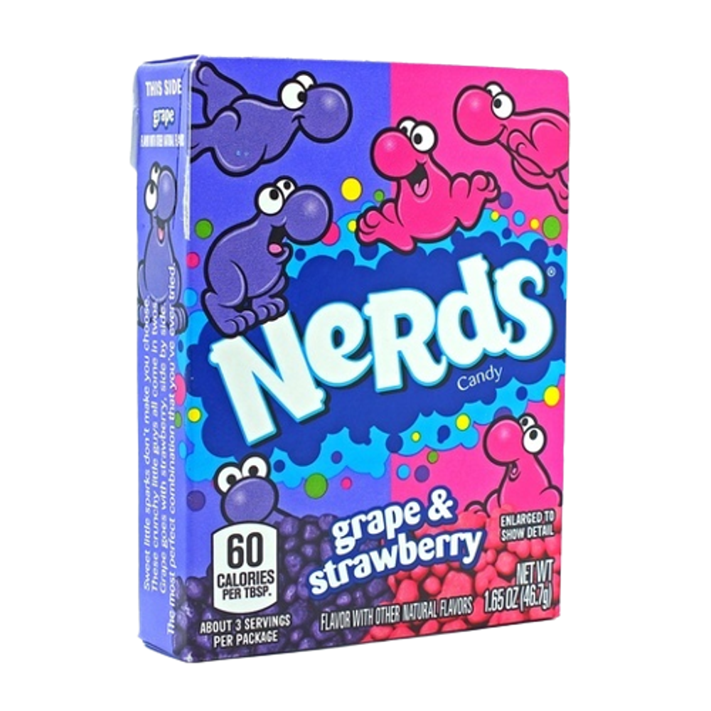 Конфеты Nerds Wonka со вкусом арбуза и вишни