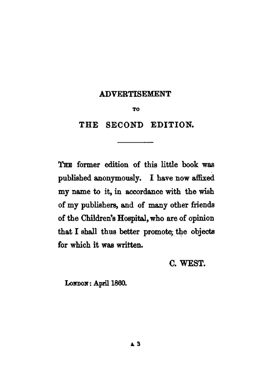 How to Nurse Sick Children | Charles West