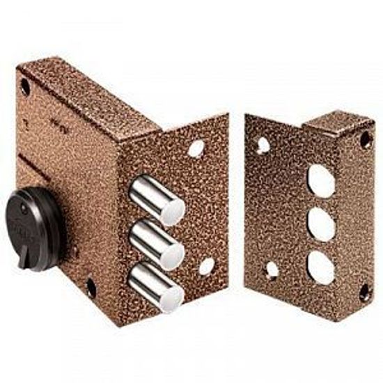 Замок накладной Эльбор Кремень 5237 1.04.51.5.5.К