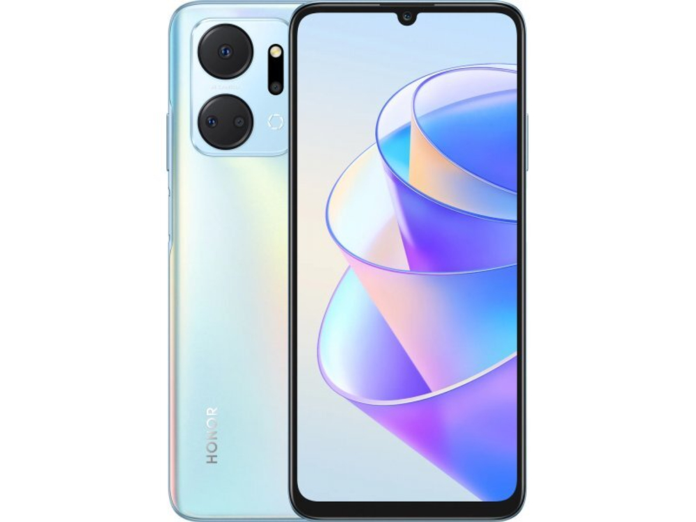 Смартфон Honor X7a Plus 6/128GB Титановый серебристый