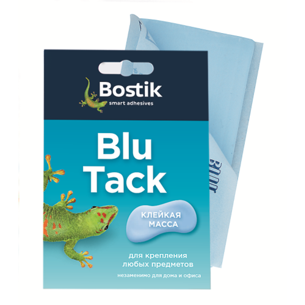 Клей Bostik 30813266 клейкая масса BLU TACK 0,05 кг. | Клеи бытовые и универсальные