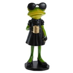 GAEM Фигурка декоративная "Лягушка", L7 W5 H16 см