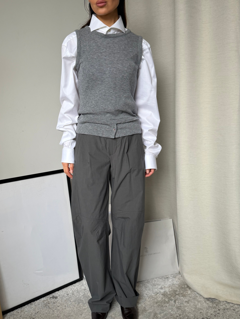 Шерстяной топ Zara, S/М