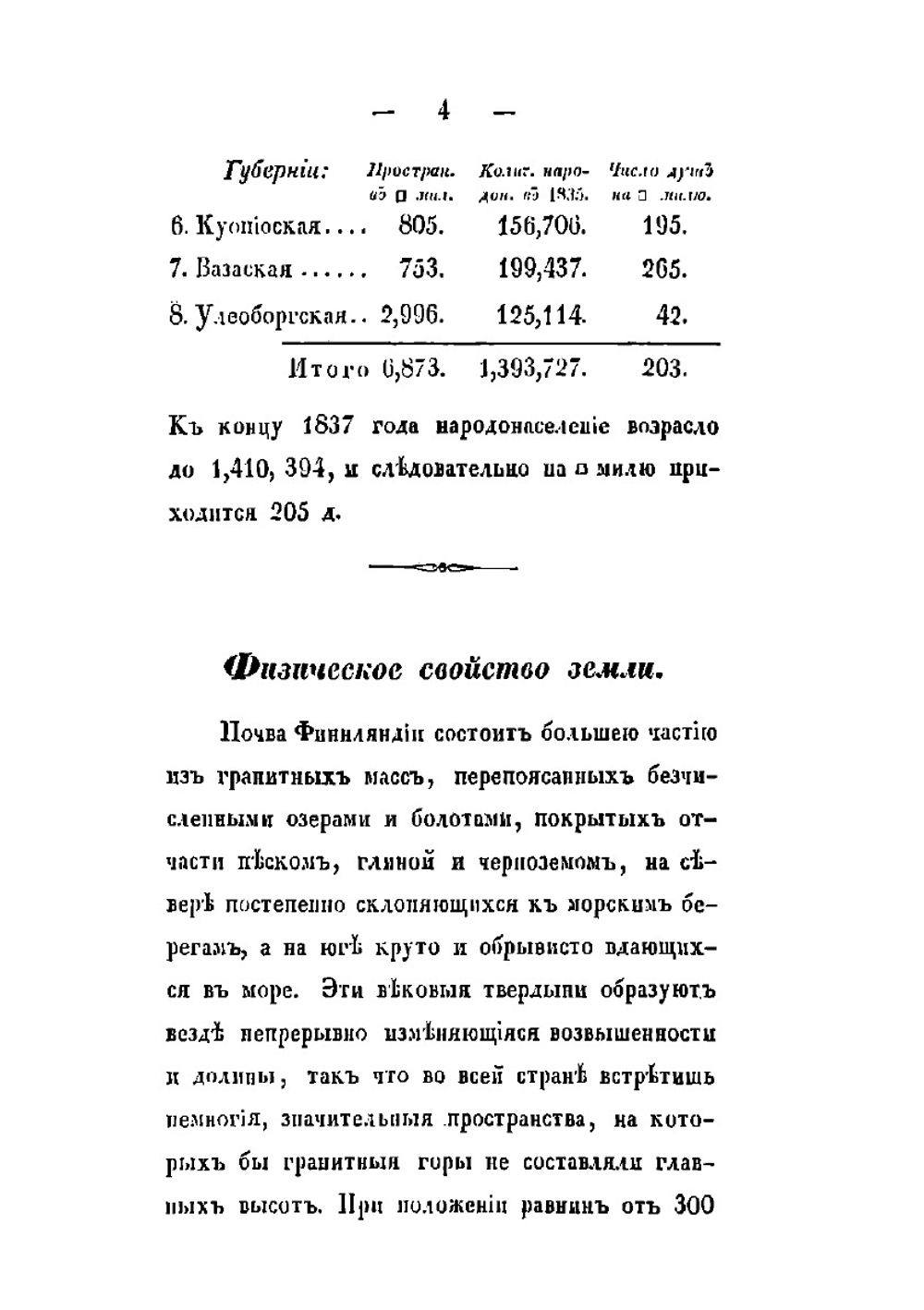 Статистический очерк Великого Княжества Финляндии | Г. Рейн