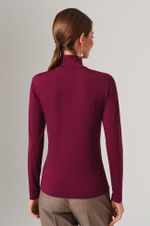 23133 Водолазка женская (бордовый)