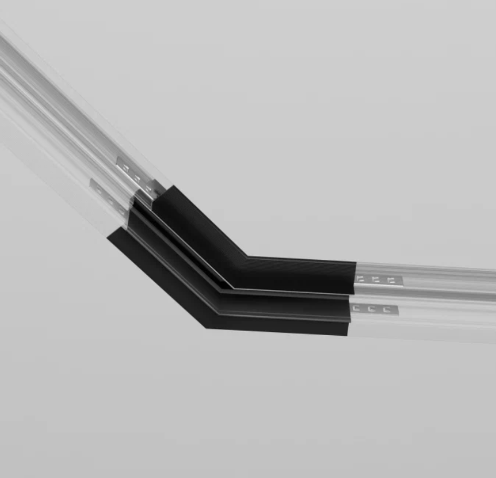 Угловой соединитель трековой системы Accessories for Exility TRA034CLO-42B, магнитный