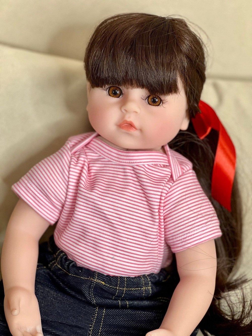 Кукла Реборн 48см мягконабивная (FA-073)