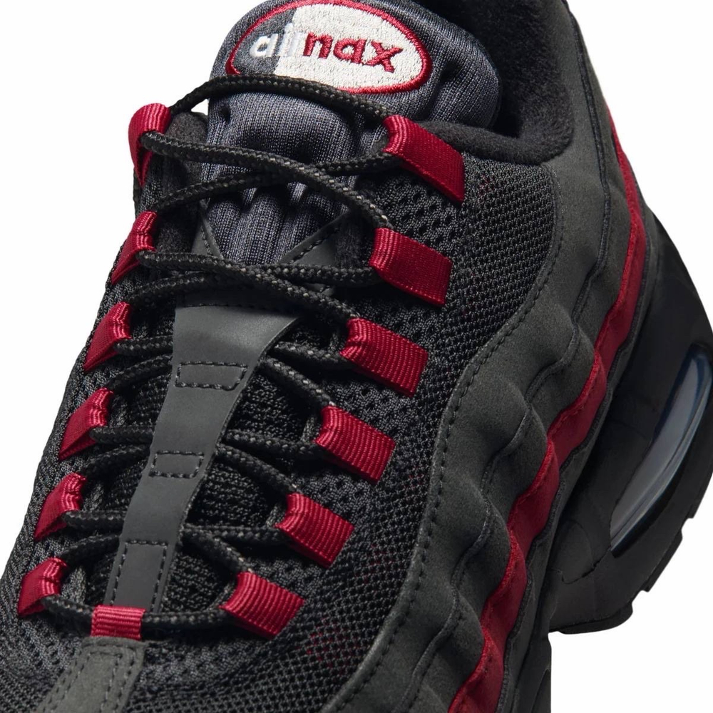 Nike Air Max 95 OG Big Bubble Black Crimson Grey