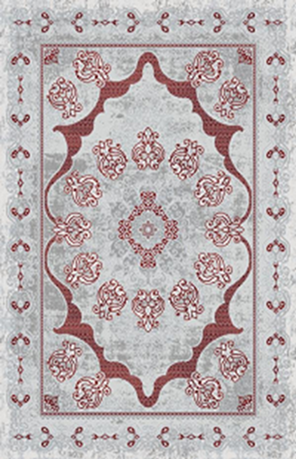 Antik 5360B S.L.GREY \ P.RED Прямой