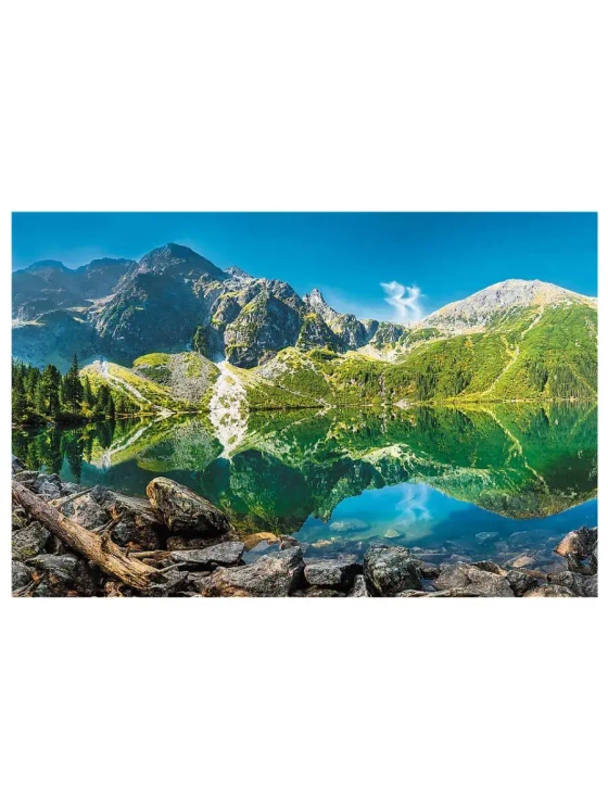 Пазлы для детей и взрослого 1500 элементов Озеро Морское Око