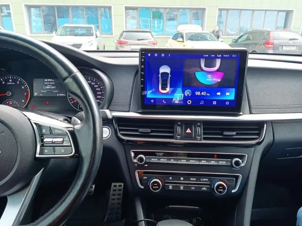 Магнитола для KIA Optima 4 2016-2020 - FarCar DX580M монитор 10.36" IPS на Android 13, 4+64Гб, CarPlay