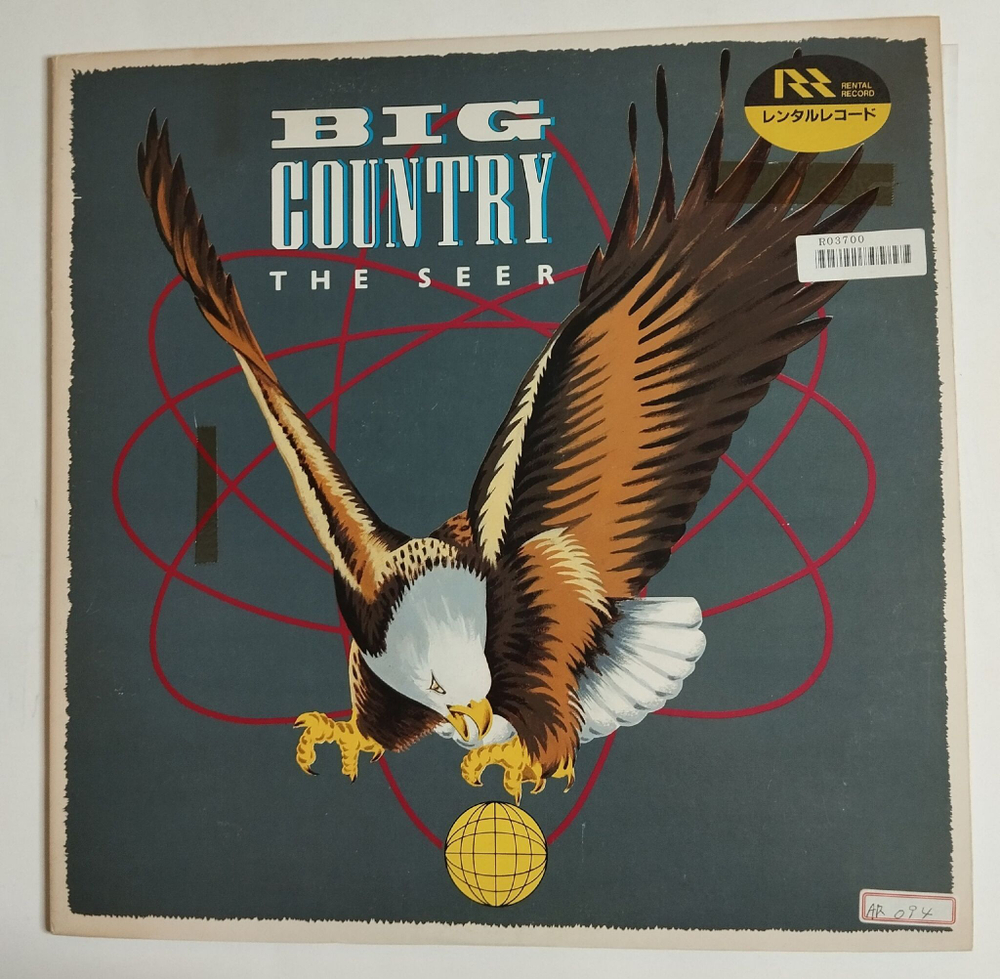 Винтажная виниловая пластинка LP Big Country The Seer (Japan 1986) (No Obi)