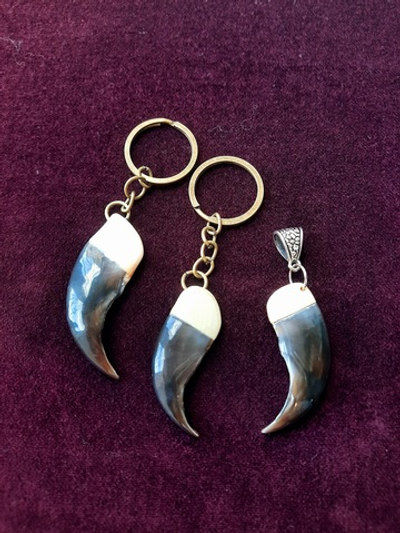 Коготь медведя натуральный, бивень мамонта