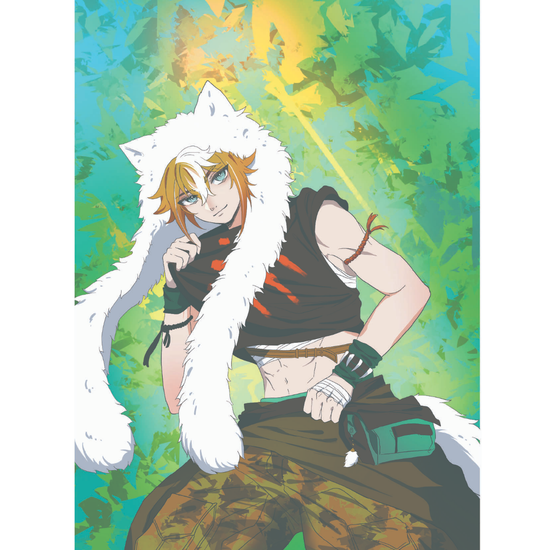 Постер Геншин Импакт Горо Genshin Impact Gorou