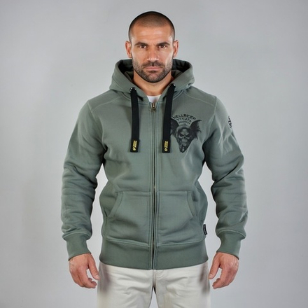 Толстовка оливковая Yakuza Premium 4024