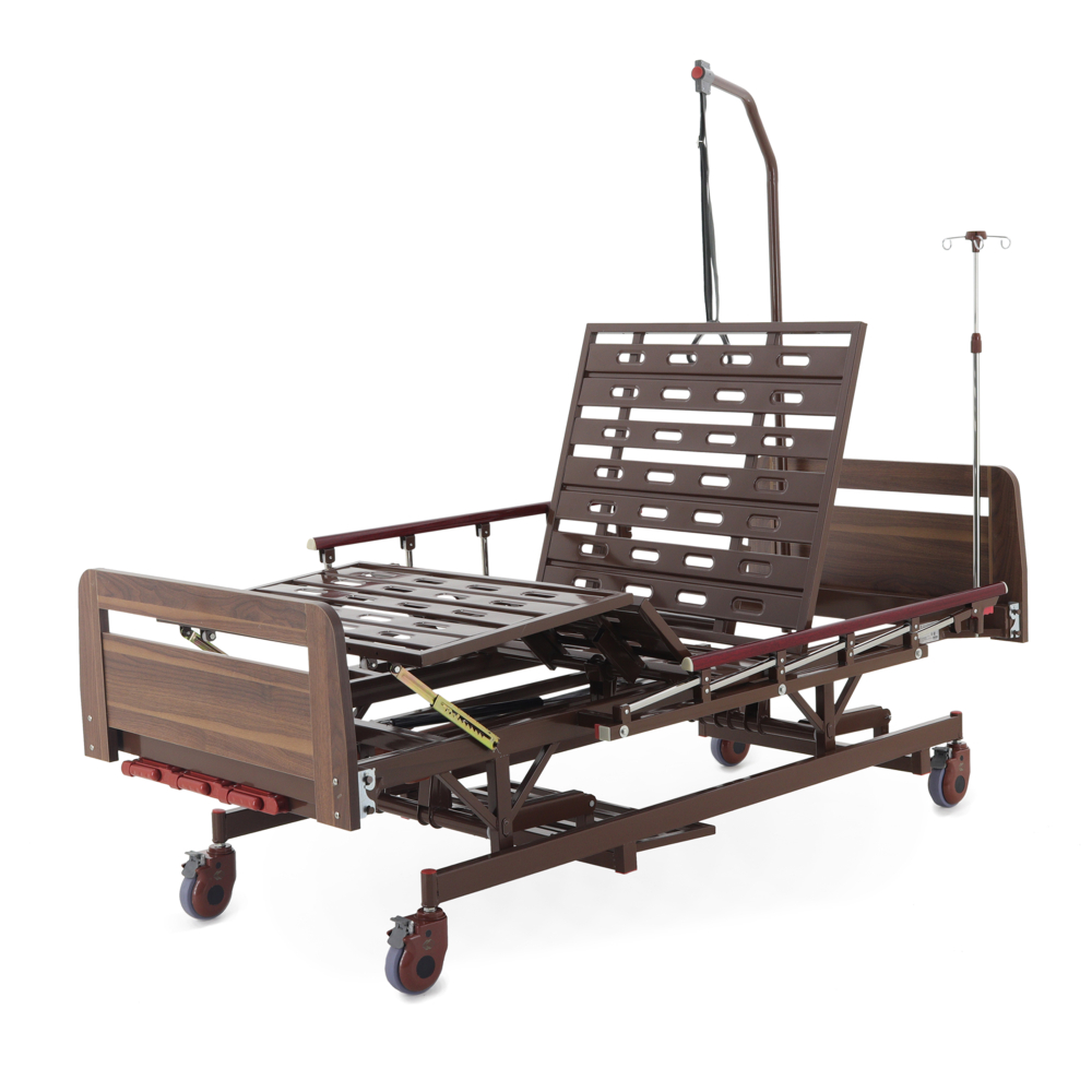 Кровать механическая Med-Mos Е-31 (ЛДСП коричневый)