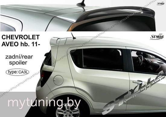 Спойлер для Chevrolet Aveo hatchback
