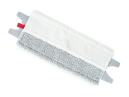 Моп микроволоконный комбинированный 35 см язык с кнопками