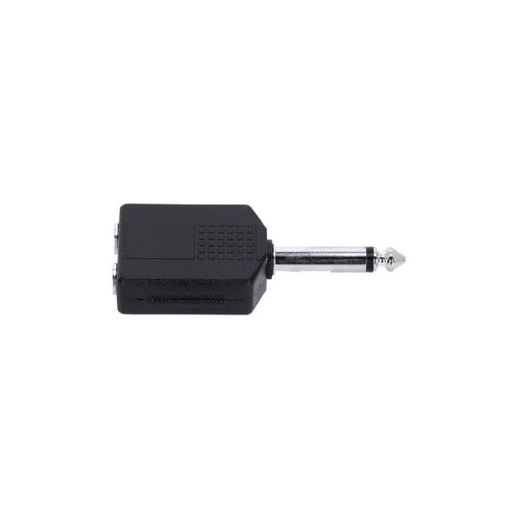 Adam Hall K4AYJF2JM2 - y-образный адаптер 2 x TRS (jack) mono 6.3 mm (F) - TRS (jack) mono 6.3 mm (M